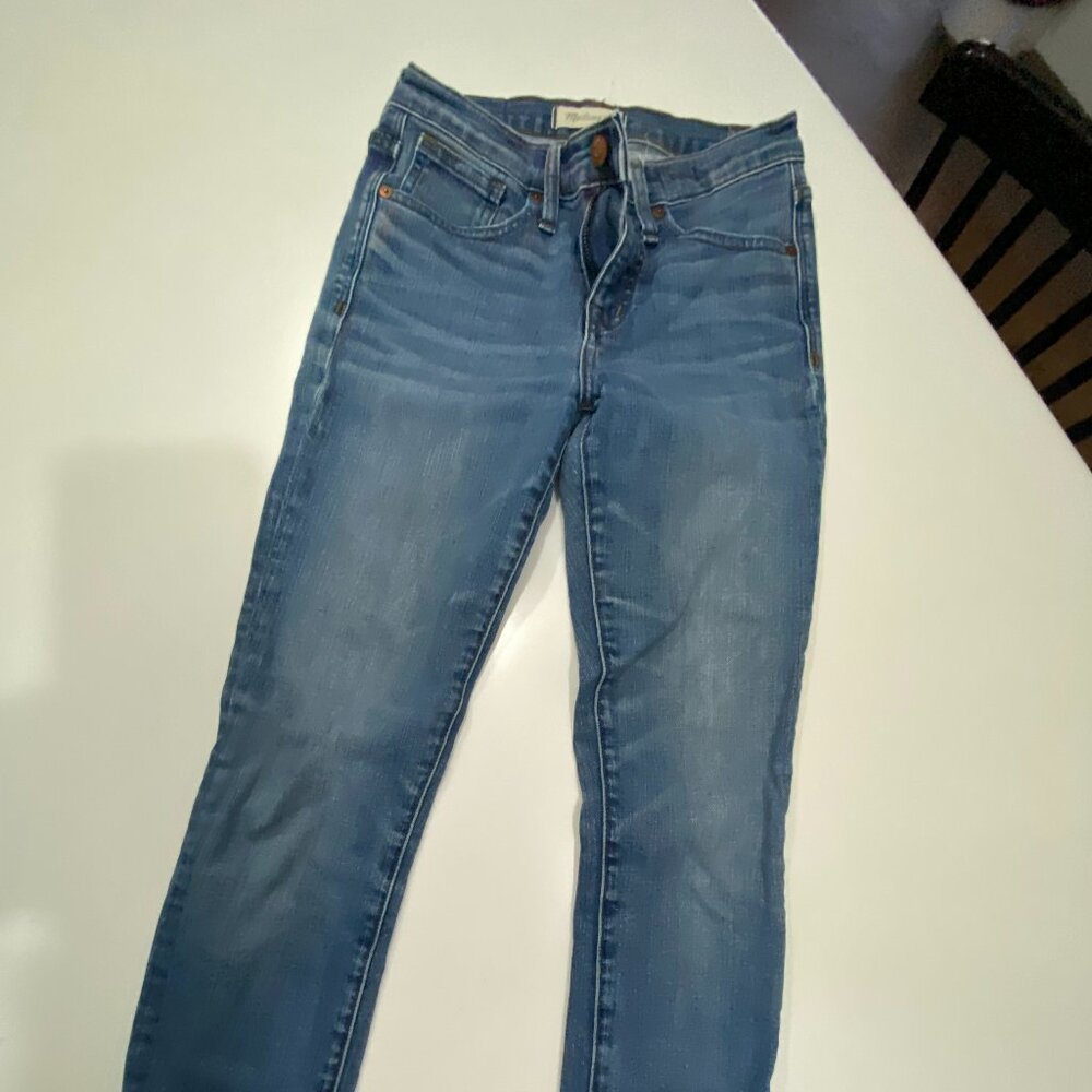 Madewell 9 inch High Rise Skinny Crop Jeans Size 26